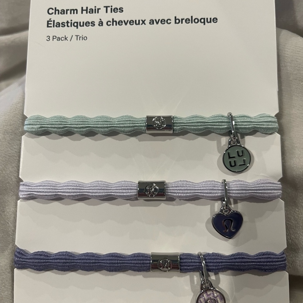 New lululemon Charm Hair Ties